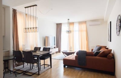 Rental of a spacious 3-room apartment in BW Vista residential complex, 88 m², Belgrade, Serbia